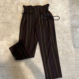 Stripped Drawstring Zara Pants